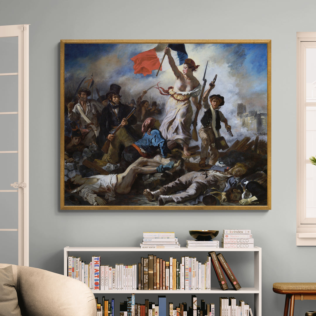 quadro delacroix libertà guida il popolo riproduzione in vendita online