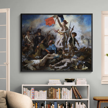 opera storica delacroix libertà marianne bandiera francese