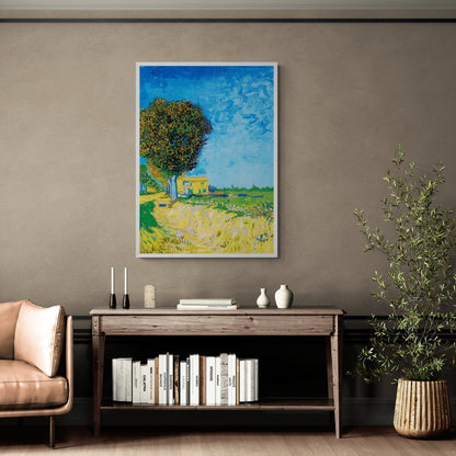 Riproduzione artistica Van Gogh casa ad Arles