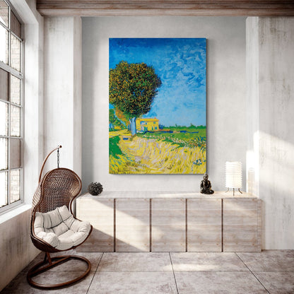 Stampa d’arredo Van Gogh La casa gialla