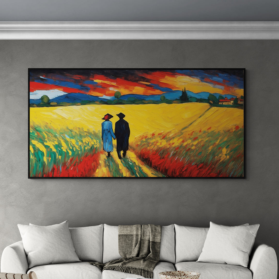 Stampa d’arredo romantica per soggiorno o camera

