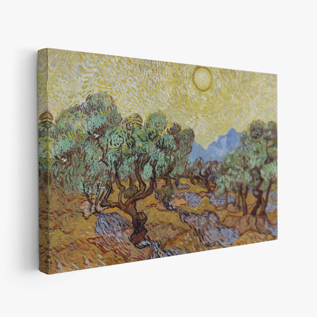 Arredo parete con riproduzione artistica di Van Gogh – Ulivi
