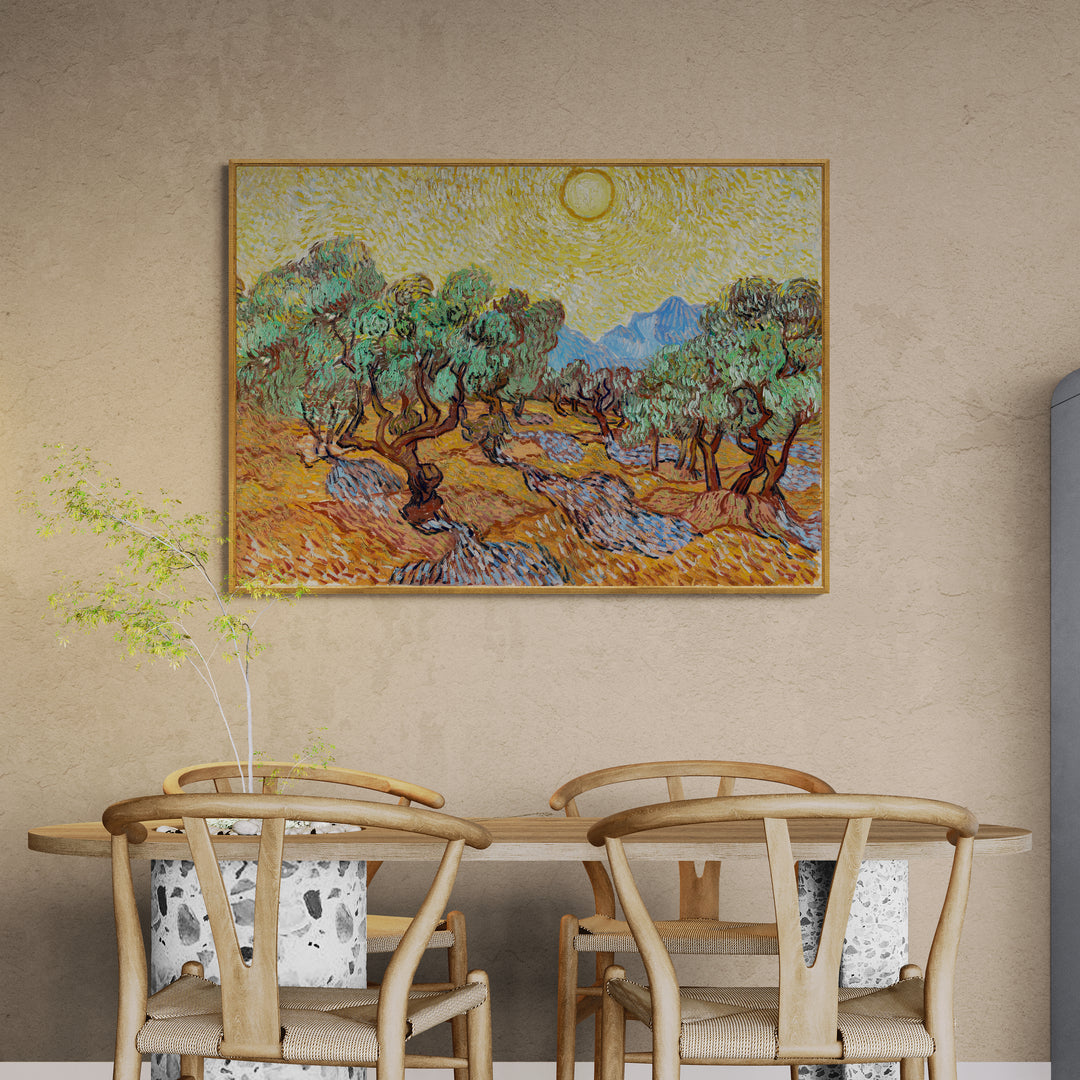 Riproduzione artistica di Van Gogh in stile impressionista