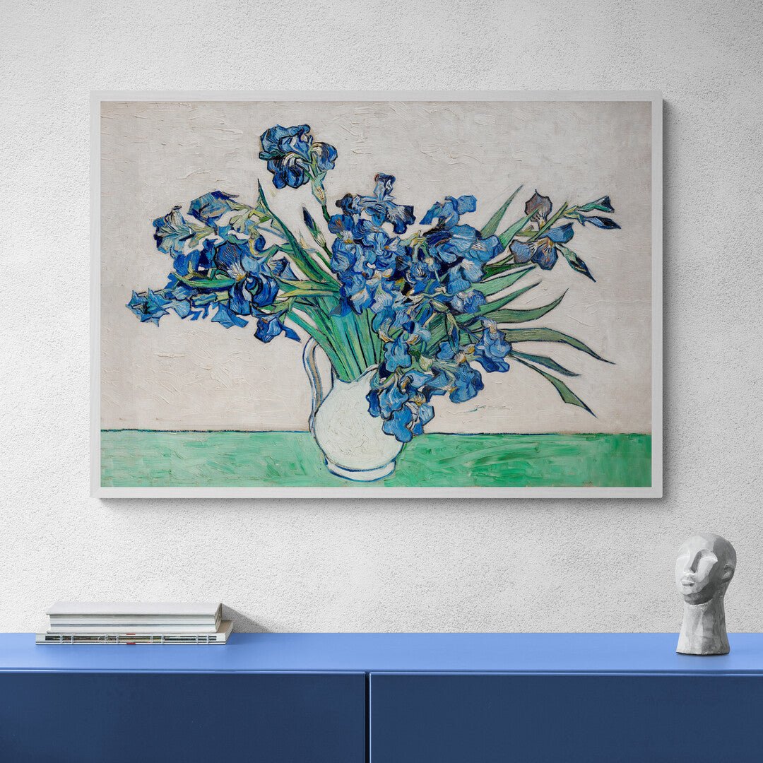 Decorazione da parete con iris blu di Van Gogh