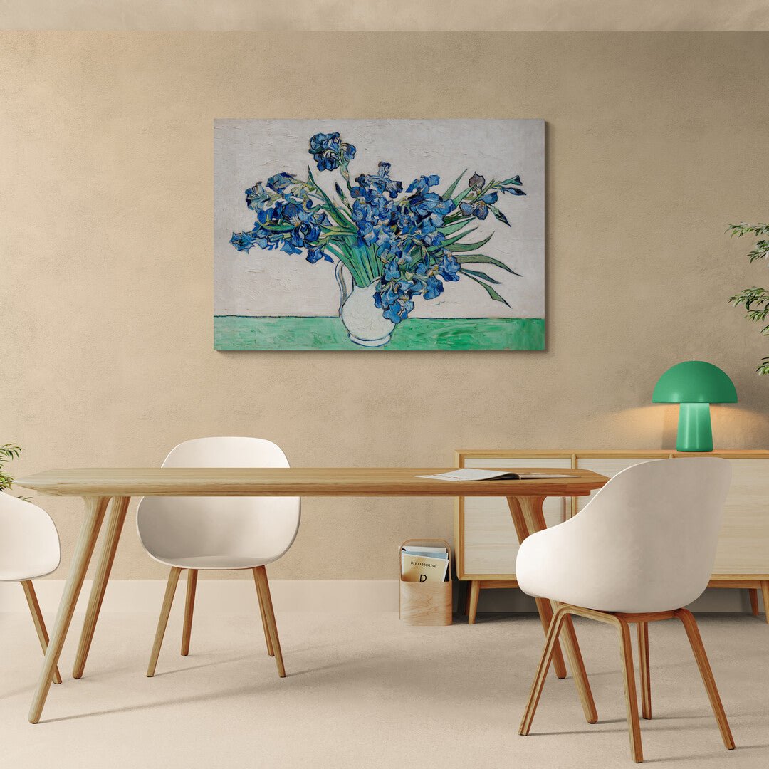 Iris di Vincent van Gogh stampato su tela policotone ad alta qualità