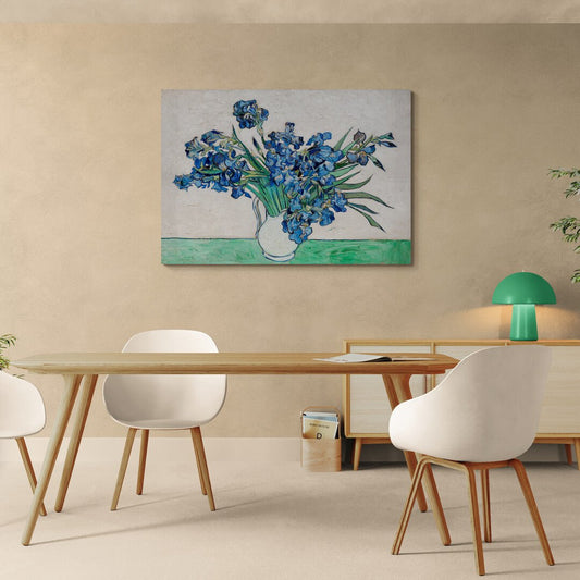 Iris di Vincent van Gogh stampato su tela policotone ad alta qualità