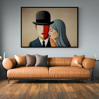 quadro amore moderno design stampa pronta da appendere 