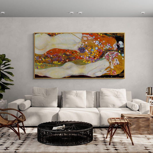 Serpents d'eau II de Gustav Klimt 