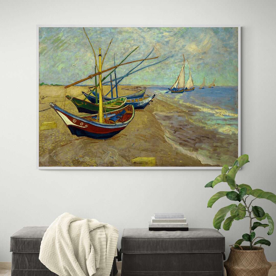 Barche a Saint-Marie Vincent Van Gogh