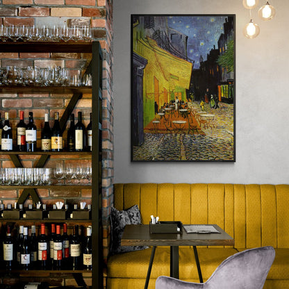 Café Terrace at Night  Vincent Van Gogh