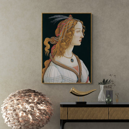 Ritratto di una giovane donna Sandro Botticelli