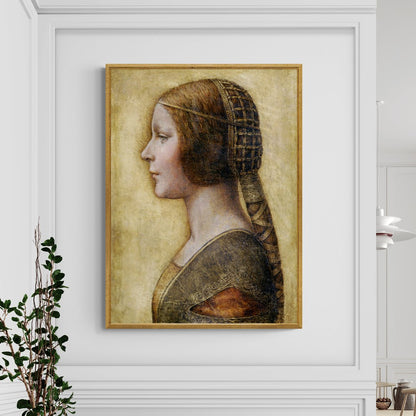 Profil einer jungen Freundin Leonardo da Vinci 