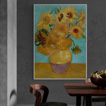 Vaso con dodici girasoli Vincent van Gogh